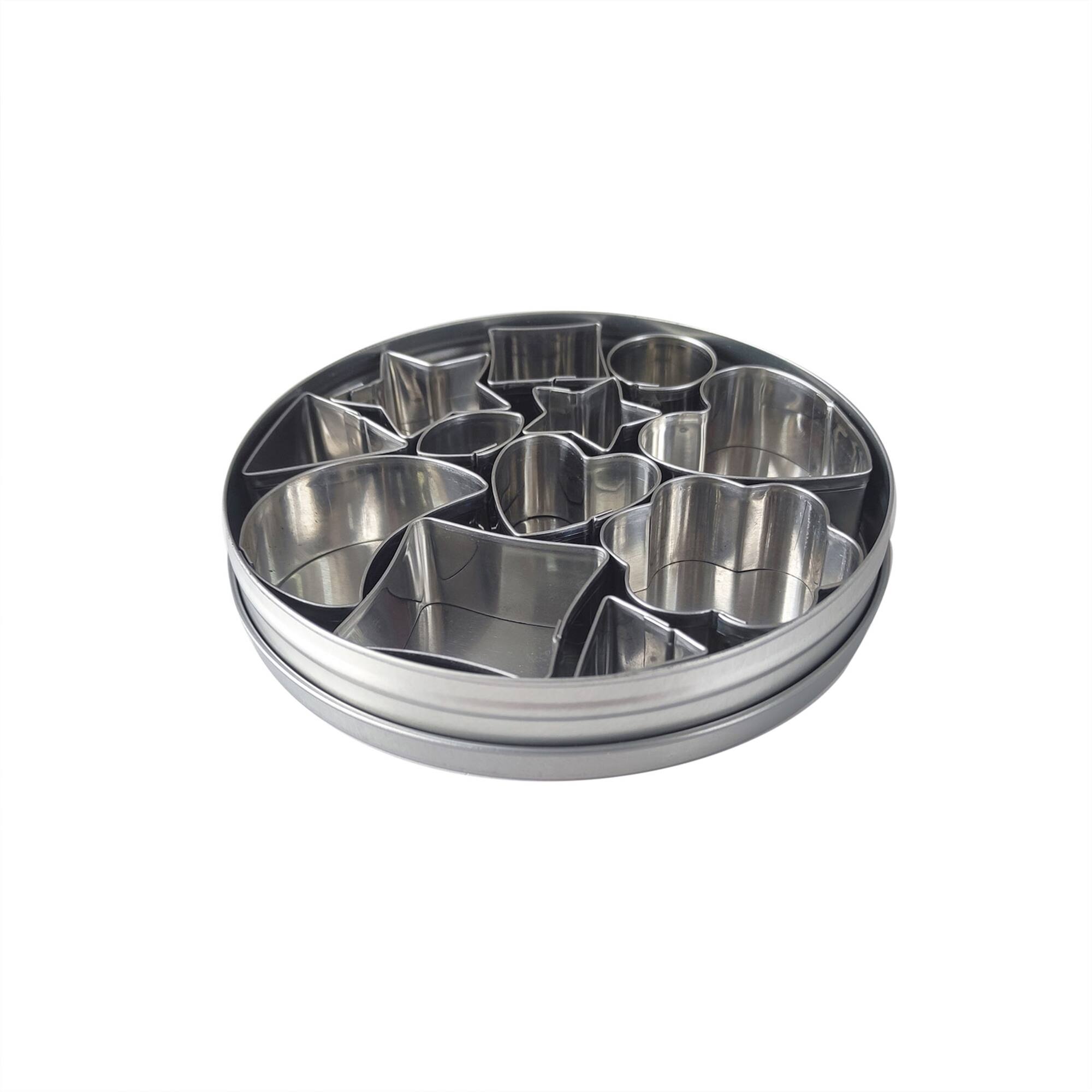 13-Piece Mini Shapes Fondant Cutter Set by Celebrate It™